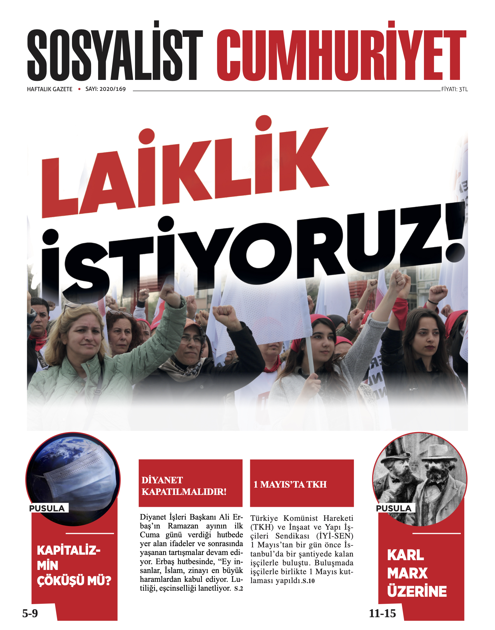 Sosyalist Cumhuriyet 169. sayı çıktı!