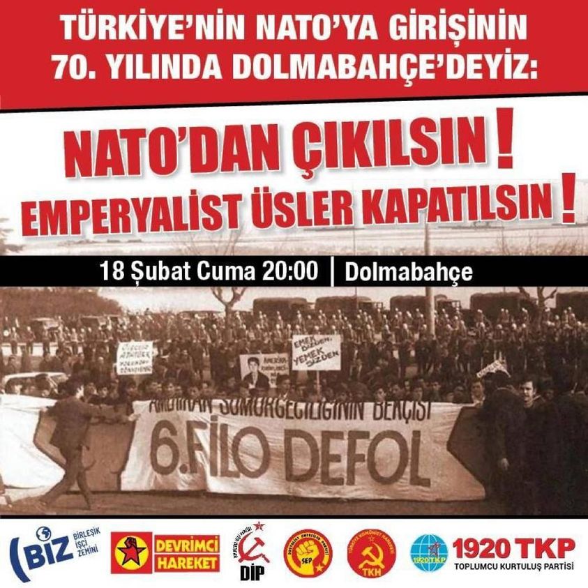 Türkiye`nin NATO`ya üyeliğinin 70. yılında Dolmabahçe`deyiz