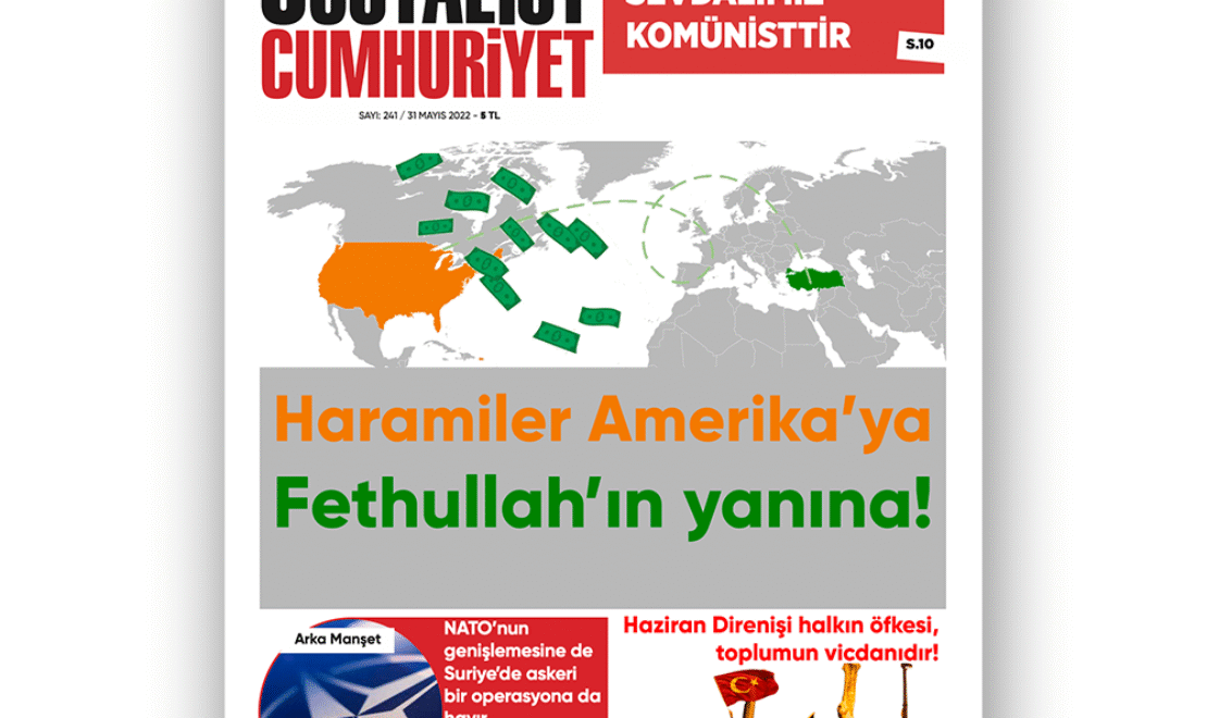 Sosyalist Cumhuriyet 241.Sayı Çıktı