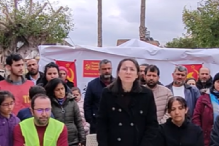 Basın Toplantısı | TKH Heyeti İskenderun Deprem Koordinasyon Merkezimizden bildiriyor