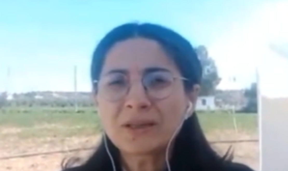 Genel Başkanımız Aysel Tekerek deprem bölgesinden bildiriyor