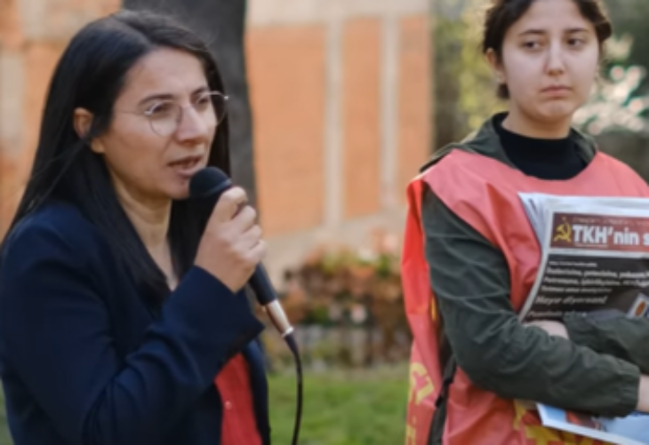 TKH Genel Başkanı Aysel Tekerek Bakırköy’de seçim çalışmalarına katıldı