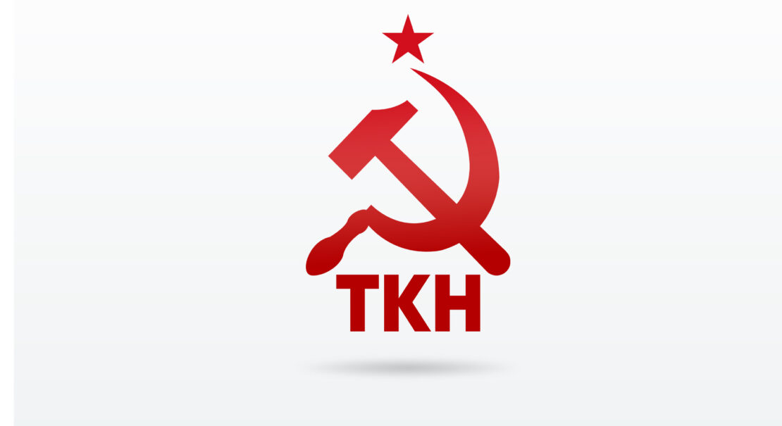 Partimizin amblemi orak çekiçtir