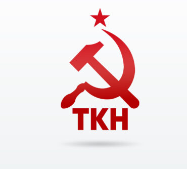 Partimizin amblemi orak çekiçtir