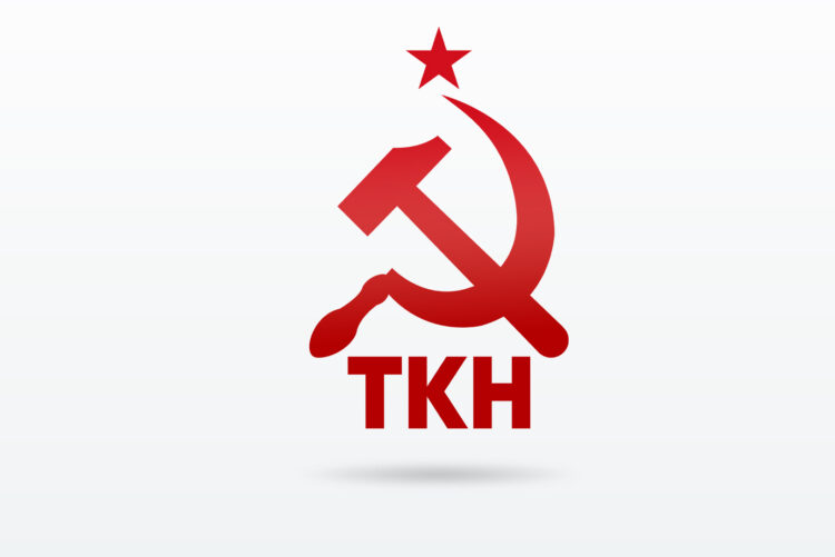 Partimizin amblemi orak çekiçtir