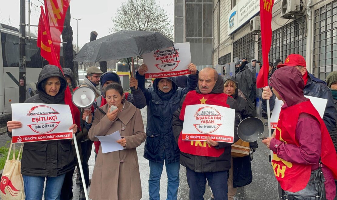 Emekçiye sefalet ücreti dayatmasını kabul etmiyoruz!