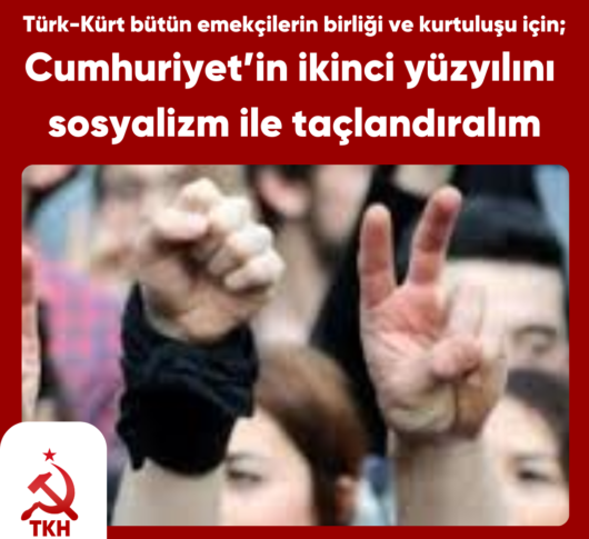 Yıkalım bu köhne düzeni, biz başka âlem isteriz!