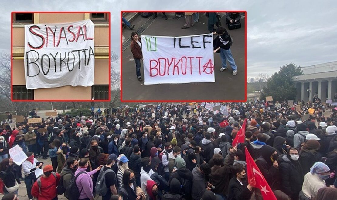 Üniversite öğrencilerinin mücadelesini selamlıyoruz!