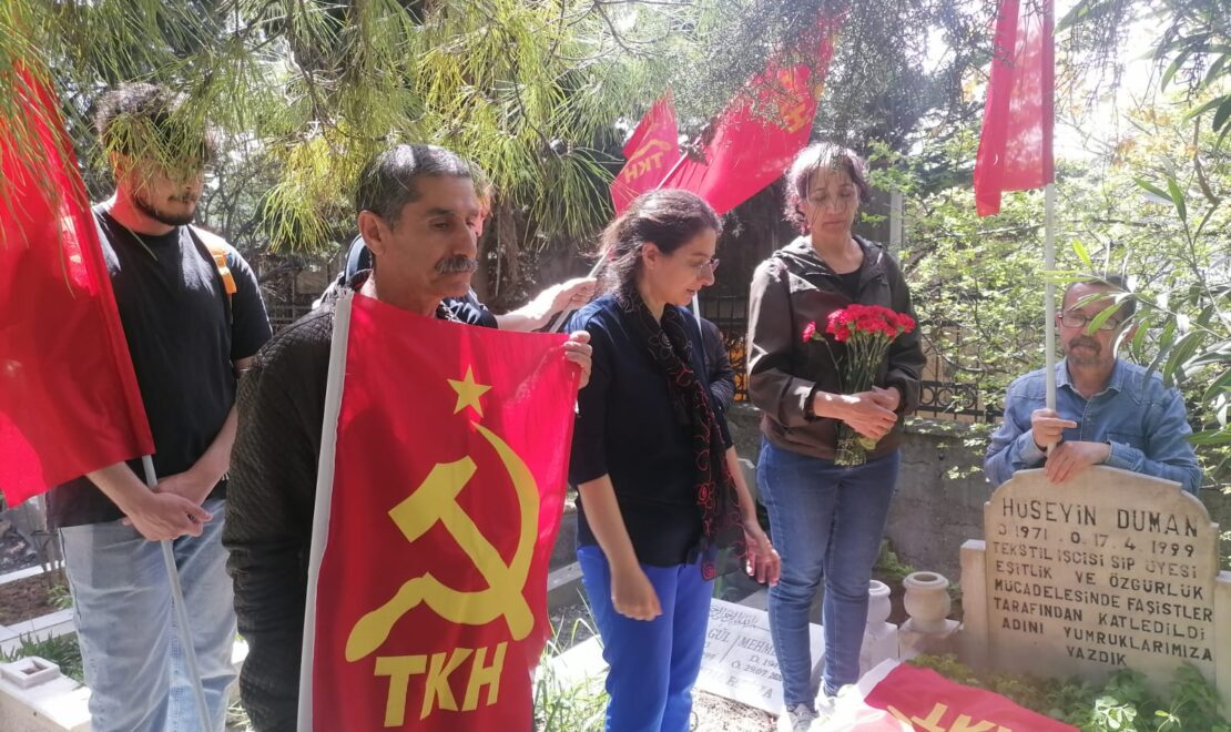 Komünistler Hüseyin Duman’ı unutmadı