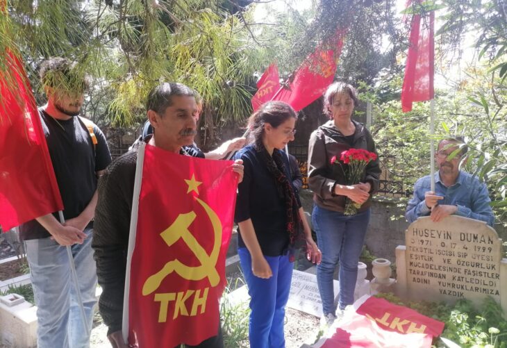 Komünistler Hüseyin Duman’ı unutmadı