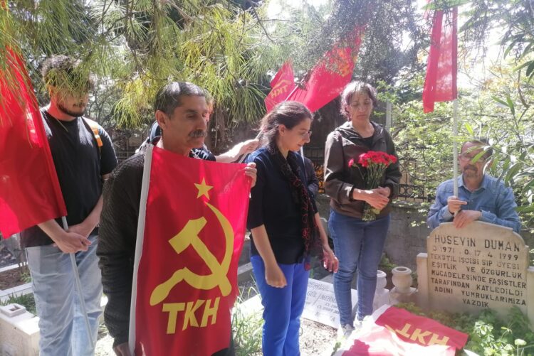 Komünistler Hüseyin Duman’ı unutmadı