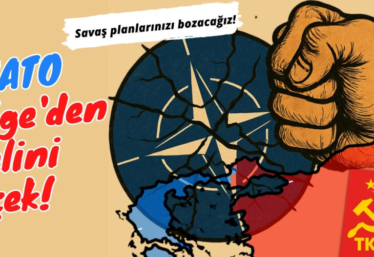 Savaş planlarınızı bozacağız!  NATO elini Ege’den çek! 
