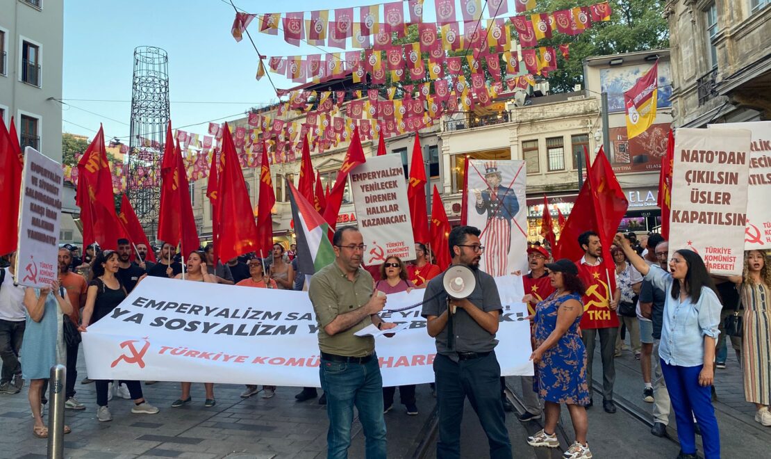 TKH emperyalizme ve siyonizme karşı Taksim’de buluştu!