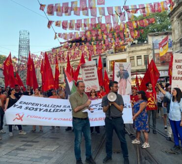TKH emperyalizme ve siyonizme karşı Taksim’de buluştu!