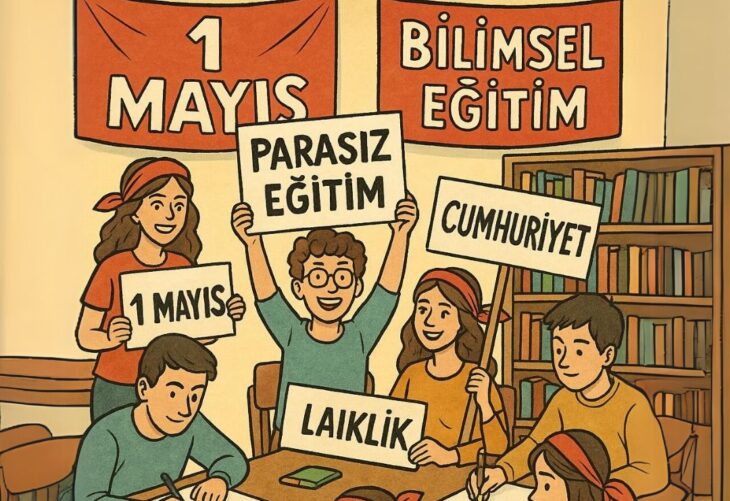 Eşit ve özgür bir ülke; laik, bilimsel, nitelikli eğitim için 1 Mayıs’ta orak çekiçle yürüyelim