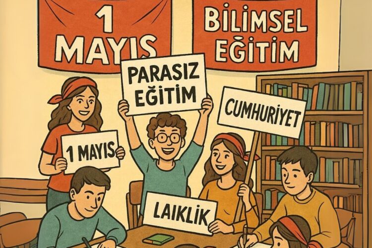 Eşit ve özgür bir ülke; laik, bilimsel, nitelikli eğitim için 1 Mayıs’ta orak çekiçle yürüyelim