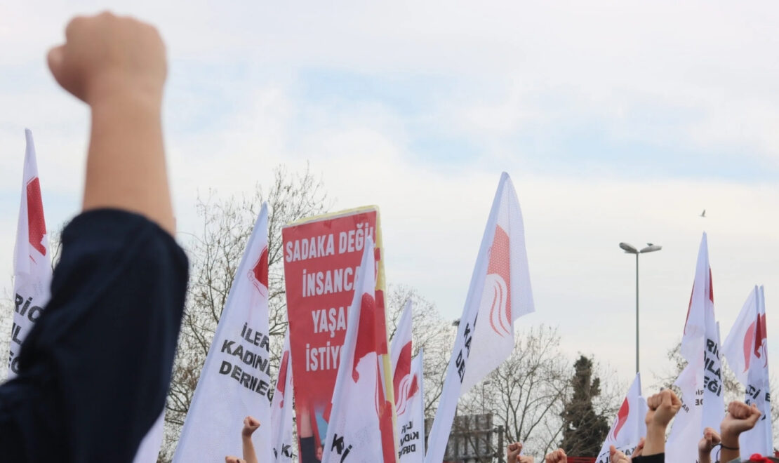 Kadınlar yaşayacak, bu düzen değişecek!