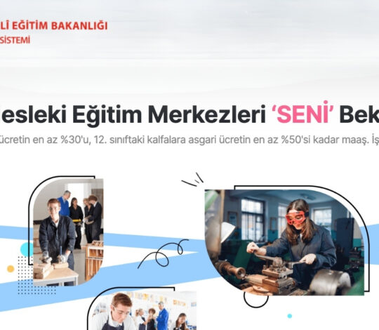 Mesleki Eğitim Merkezleri kapatılsın!