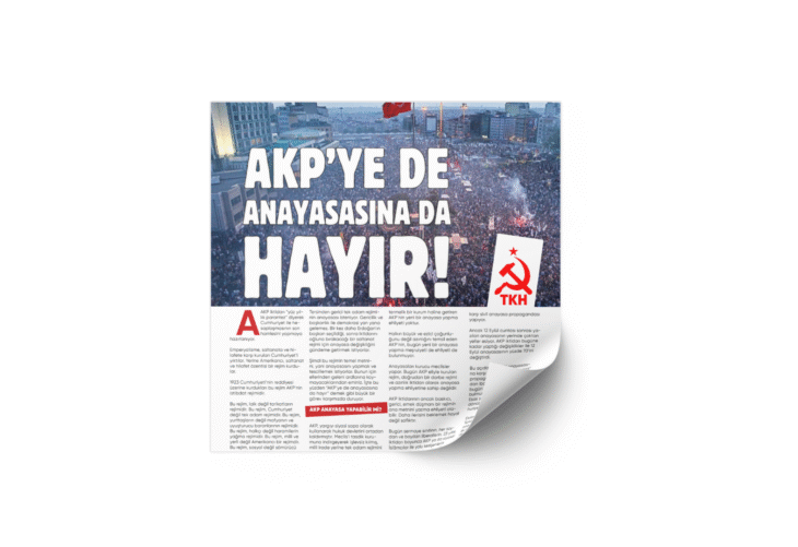 Hayır gazetesi çıktı!