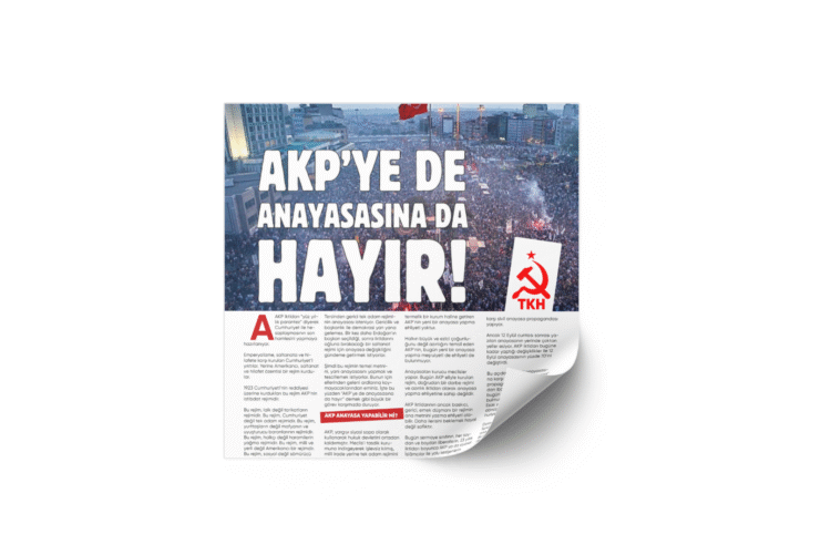 Hayır gazetesi çıktı!