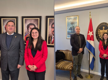 TKH heyetinden Küba ve Venezuela Büyükelçiliklerine dayanışma ziyareti