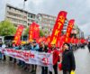 Orak-Çekiç 1 Mayıs alanında yükseldi