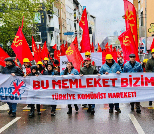 TKH’den 1 Mayıs değerlendirmesi: 1 MAYIS’TAN SONRA ANKARA!