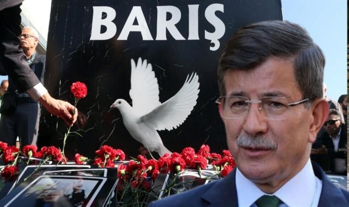 Davutoğlu barış sözcüğünü ağzına alamaz
