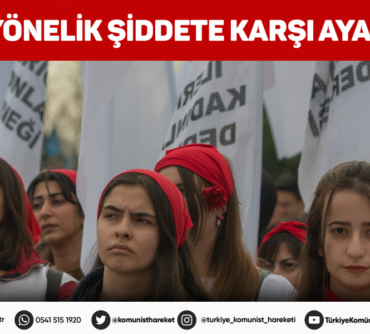 Kadına yönelik şiddete karşı ayağa kalk!