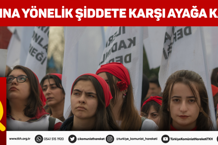 Kadına yönelik şiddete karşı ayağa kalk!