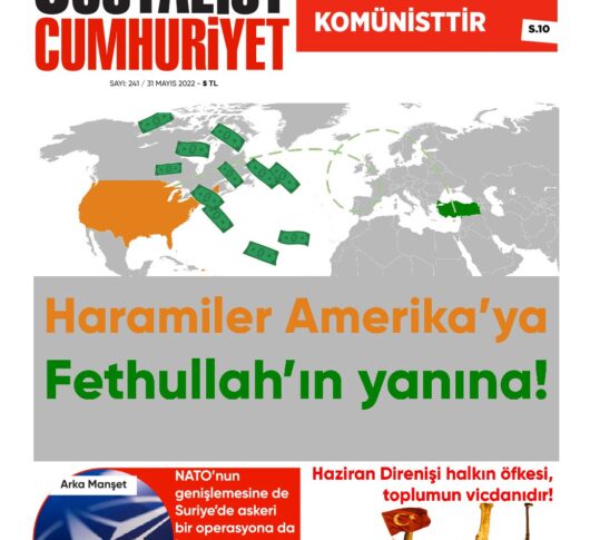 Sosyalist Cumhuriyet 241.Sayı çıktı