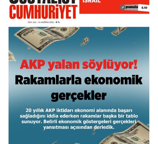 Sosyalist Cumhuriyet 243.Sayı çıktı