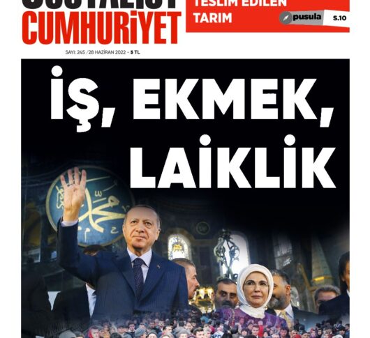 Sosyalist Cumhuriyet 245.Sayı çıktı