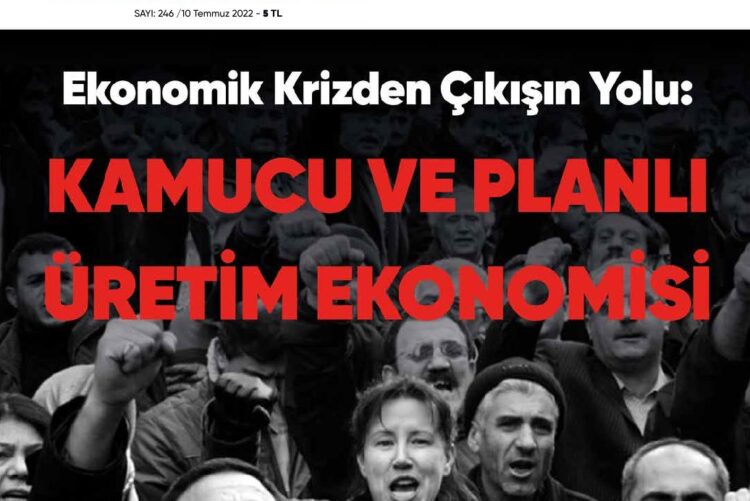 Sosyalist Cumhuriyet 246.Sayı çıktı