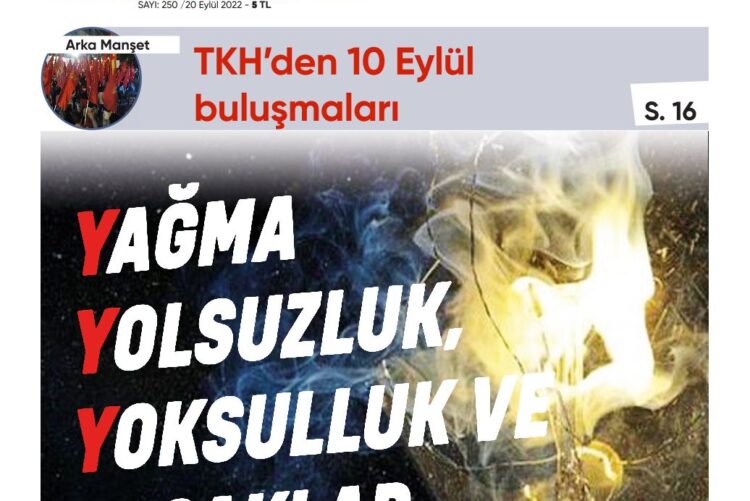 Sosyalist Cumhuriyet 250.Sayı çıktı