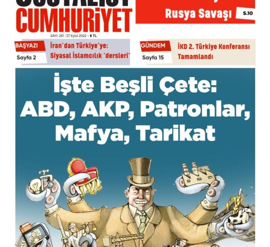 Sosyalist Cumhuriyet 251.Sayı çıktı