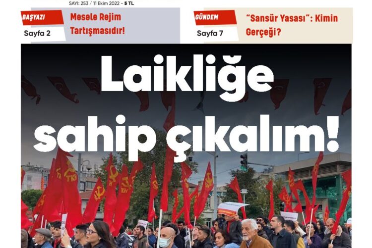 Sosyalist Cumhuriyet 253.Sayı çıktı