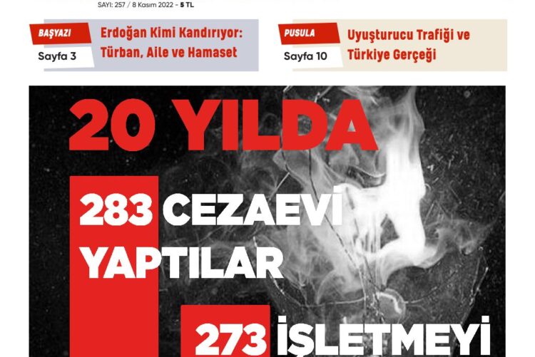 Sosyalist Cumhuriyet 257.Sayı çıktı