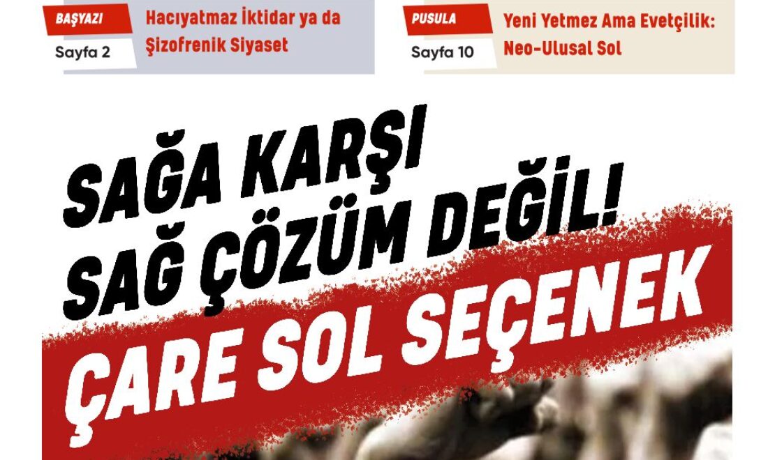 Sosyalist Cumhuriyet 260.Sayı çıktı