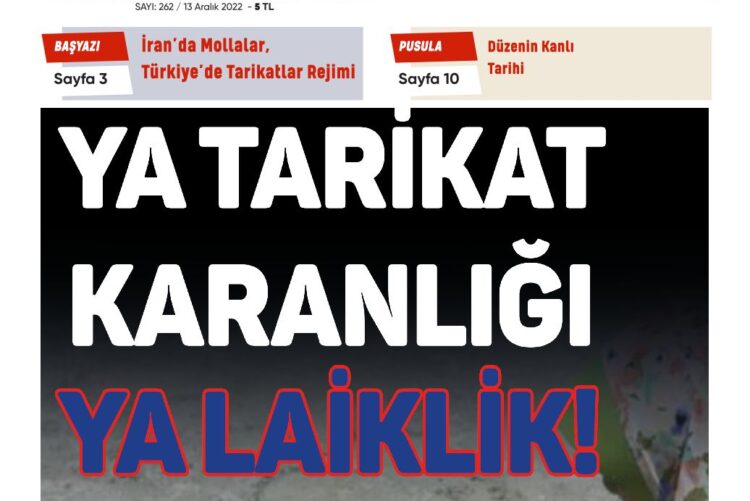 Sosyalist Cumhuriyet 262.Sayı çıktı