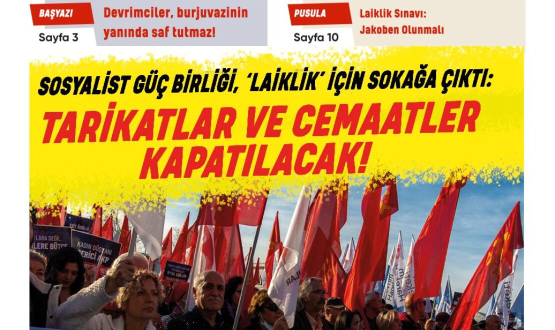 Sosyalist Cumhuriyet 263.Sayı çıktı