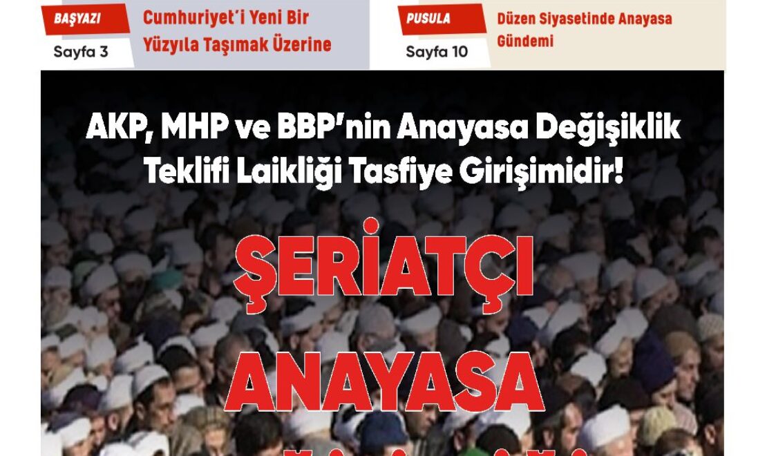 Sosyalist Cumhuriyet 264.Sayı çıktı