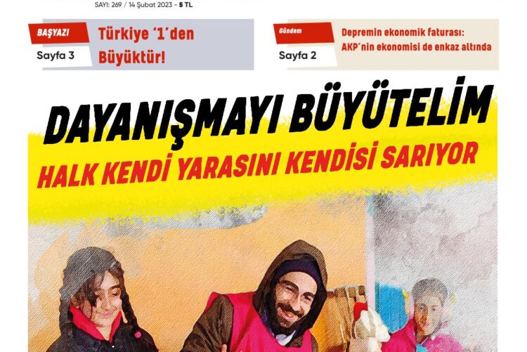 Sosyalist Cumhuriyet 269.Sayı çıktı