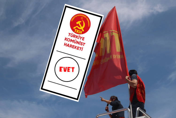 Emek, Laiklik, Bağımsızlık, Sosyalizm için oylar Orak-Çekiç’e!